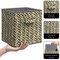 Sorbus Foldable Storage Cube - 11 Inch Closet Organizer and Storage Basket with Handles 1 Pc